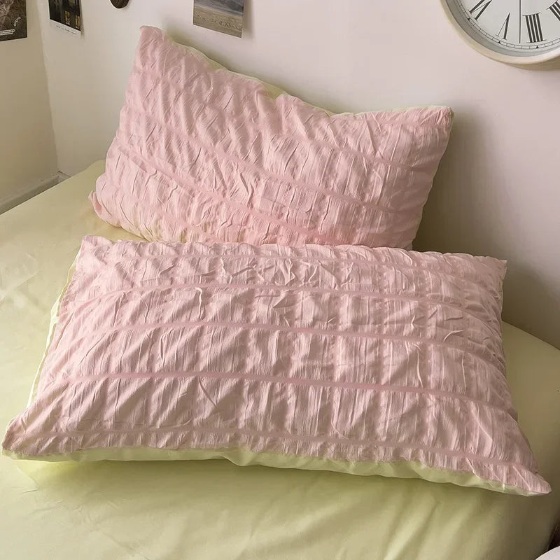 Comforter sets Bedding Set for Boys Girls Bedroom Duvet Cover Pillowcase Bedspread Simple Fashion Bed Sheet Set Bed Linens.