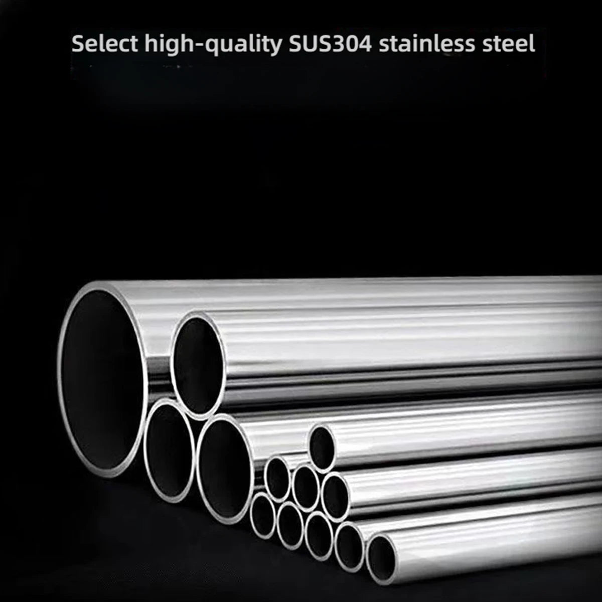 Universal Wall Mounted Stainless Steel Kitchen Faucet Cold and Hot Tap 360 Degree Swivel Flexible Hose Single Handle Faucet