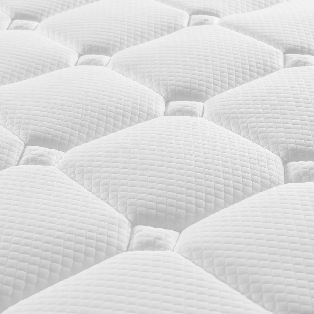 Orthopädische Kaltschaummatratze 90 x 200 cm, Matratze mit 7-Zonen-Taschenfederkernen, mittelfest – OEKO-TEX ®    Zertifiziert