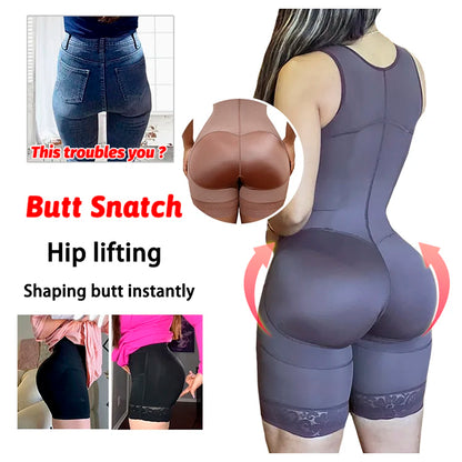Slimming Fajas Girdles Colombian Shaper Compression Corset Corrective Sheath Tummy Control Bodysuit Butt Lifter Women Shapewear.