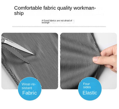 Summer Straight Pants Men's Loose Thin Section Drape Ice Silk Pants Wide Leg Sports Pants Casual Pants Fits 100kg.