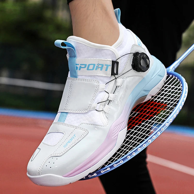 Badminton Shoes Men Anti Slip Cushioning Shoes High-quality Tennis Shoes Outdoor Sports Pro Sneakers Men and Women.