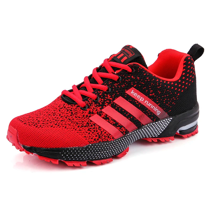 New fashionable plus-size men's casual sports shoes, walking and running shoes, tennis vulcanized men's shoes.