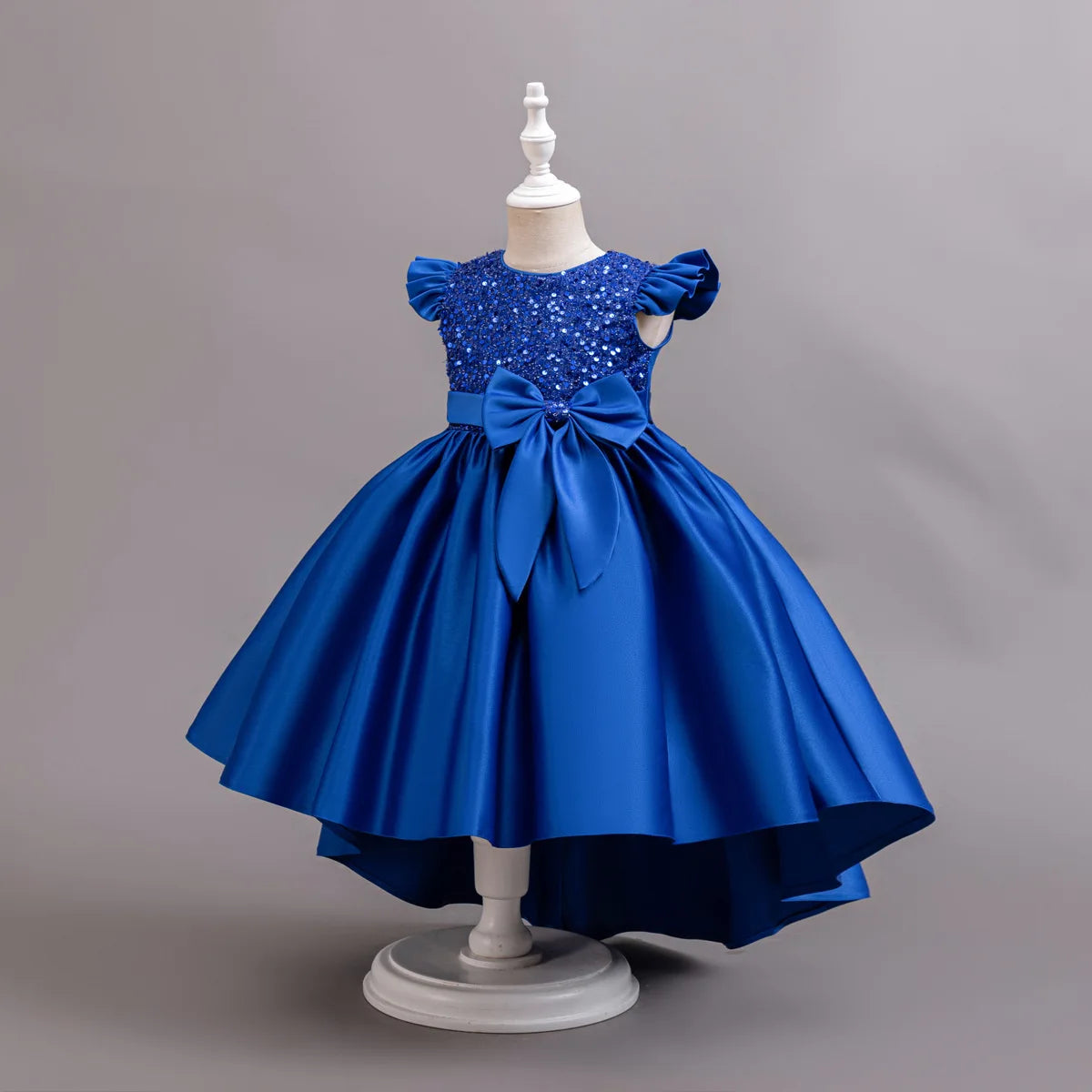 Performance Formelles Partykleid für Mädchen, Kinderkleidung, Paillettenkleider, aktive Kleider für Mädchen, Kinderkleidung, Schwarz, 3 bis 10 Jahre.