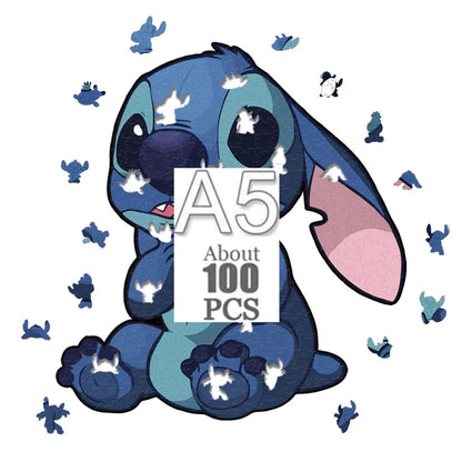 Cartoon animal wooden puzzle Film elements figure Popular classics wood jigsaws for adult kids Educational toy