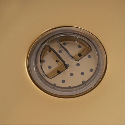 Gold 30 × 18 × 9 Inch 304 Stainless Steel Sink Undercarriage Kitchen Sink Stainless Steel Sink For Restaurants Dessert Shops Etc