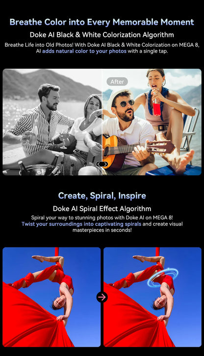 Blackview MEGA 8 Tablet 13‘’ 2K FHD Display, Octa Core T620 Android 15, 12GB RAM, 512GB ROM, 50MP + 13MP Camera, 11000 mAh