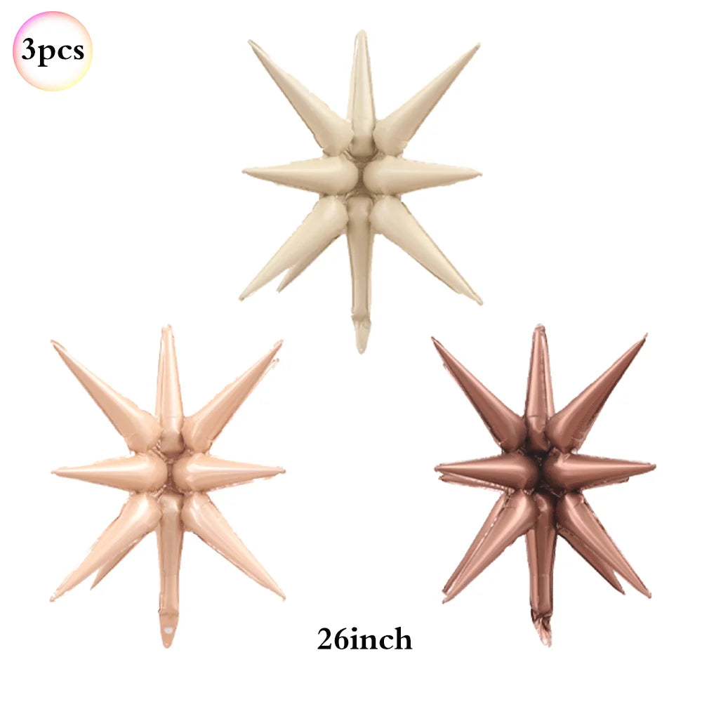 40in Cream Big Number Balloon 18in Three Color Love Foil Helium Balloons Aldult Birthday Set Boys Girls 1st Birthday Decorations