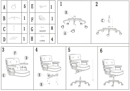 Vorverkauf eu stock ty205a schwarzer robin stuhl echtes leder lobby büro computers tuhl haus und büro