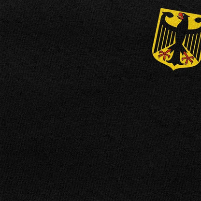 Custom Male Coat Of Arms Of Germany T Shirt Short Sleeve Cotton Tshirt T-shirt Leisure German Flag Eagle Tee Slim Fit Clothing.