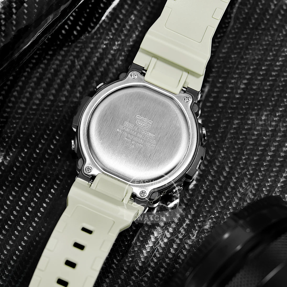 Casio Men's Watch Large Dial Sporty Model Stylish Cool Multifunctional Watches AE-1500WH-8B2.