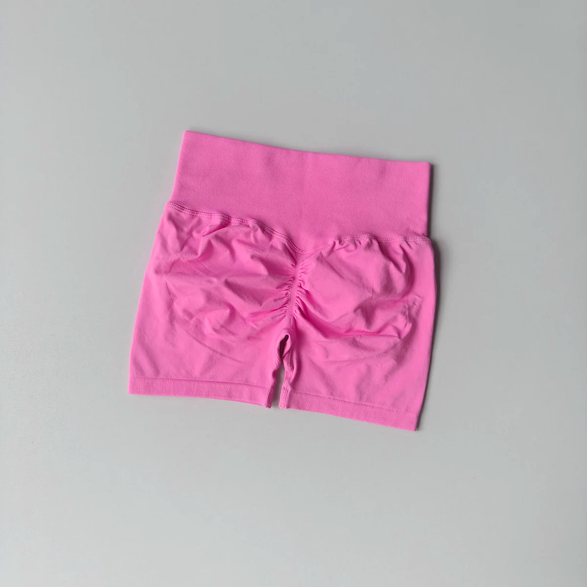 Summer High-Waist Women's Yoga Shorts Breathable Fitness Shorts Butt Lift Sports Running Cycling Push-Up Workout Gym Shorts.