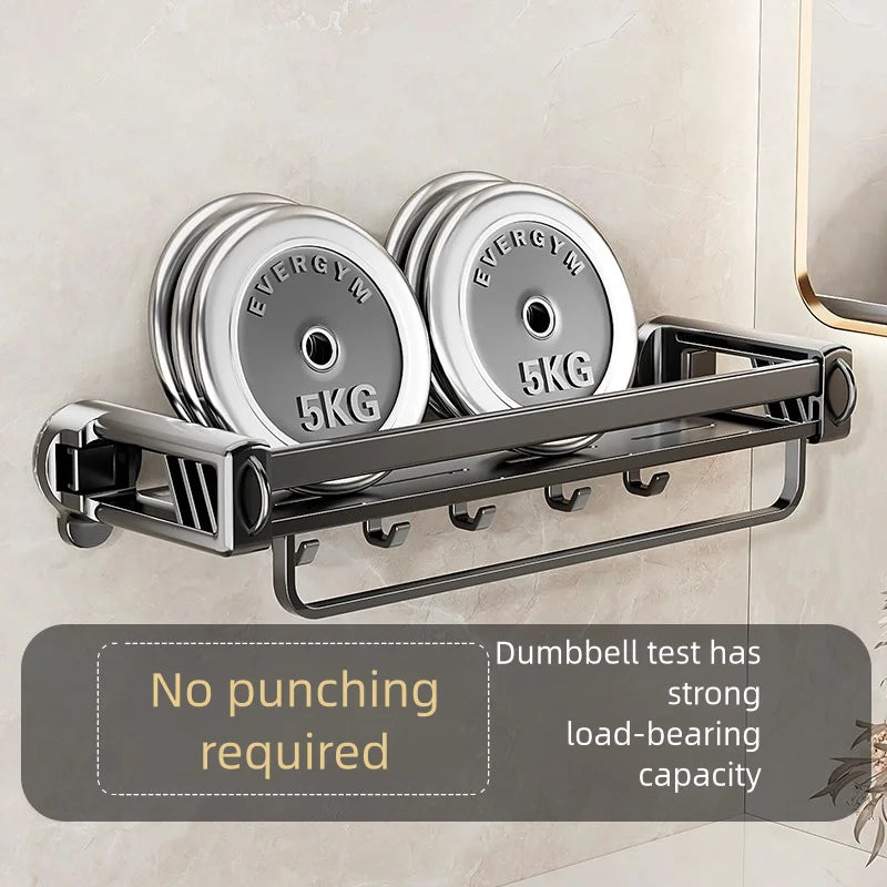 Versteckter Aufbewahrungsregal mit Saugnapf, Aufbewahrungskorb für Badezimmer und Toilette, lochfreie Wandaufbewahrung für Toilettenspüle