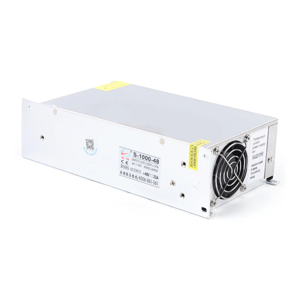 Power Supply 25A/20A 600W/1000W Voltage Converter AC 220V to DC 24V/48V Transformer Switching Power Supply, Adapter