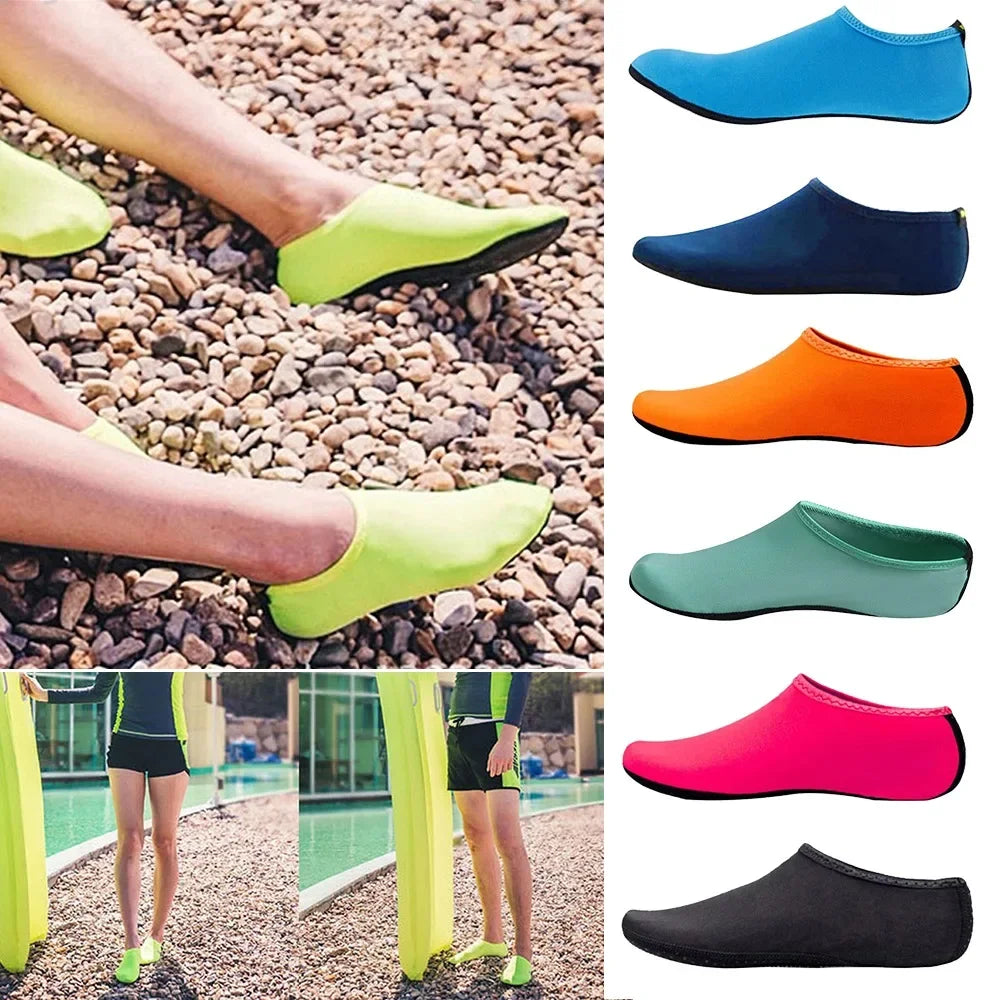 Women Beach Water Shoes Beach Sneaker Socks Man Barefoot Yoga Shoes Quick-Drying Surfing Swimming Shoes Barefoot Water Skin Sock.