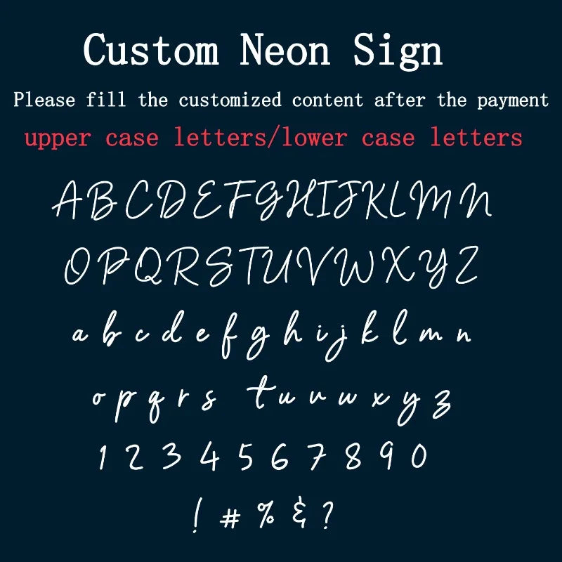 Customizable Led Name Sign Gift for Kid Custom Name Signs Teenage Gift Neon Sign for Wall Decor Bedroom Decor Personalized Gifts.