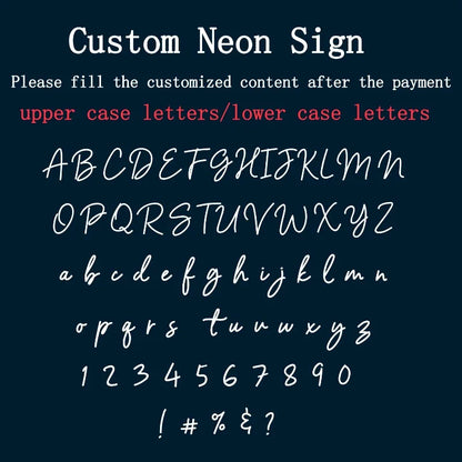 Customizable Led Name Sign Gift for Kid Custom Name Signs Teenage Gift Neon Sign for Wall Decor Bedroom Decor Personalized Gifts.