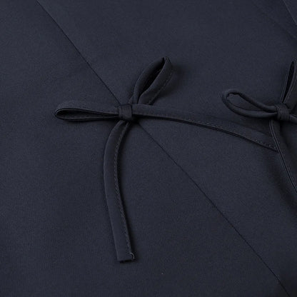 ZBZA frauen Bogen Quaste Anzug Lose Revers einreiher Tasche Einfarbig Pendler Jacke Frühling Sommer Neue Weibliche Chic mantel.