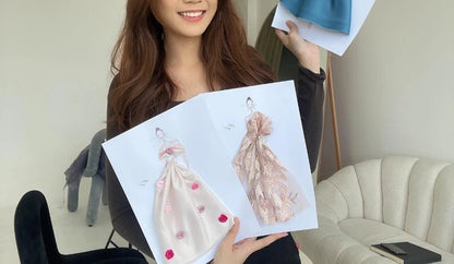 EDECPBM Maßgeschneiderte lange Abendkleider für besondere Anlässe, Vestidos De Fiesta, Luxus-Abschlussballkleider 2025, Hochzeitskleid.