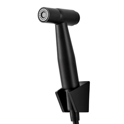 Wall-Mounted Kitchen Mixer Tap with Sprayer, 360° Swivel Stainless Steel Spout & Anti-Leak Design for Sink/Laundry, Black/Silver