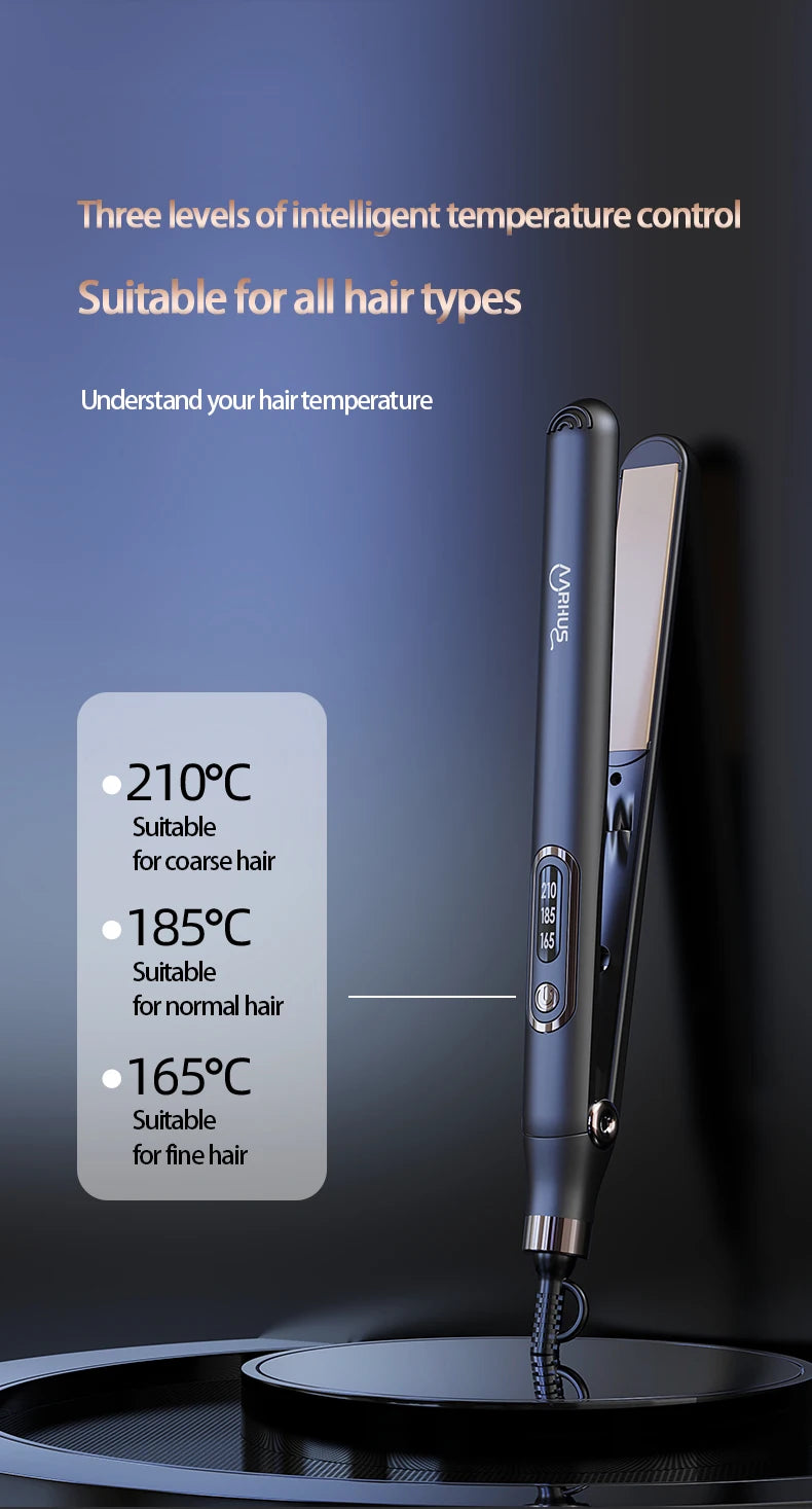 Hot Comb Straightener Curler Dual Purpose, Negative Ion Essential Oil Hair Care Professional And Safe Hairdressing Equipment