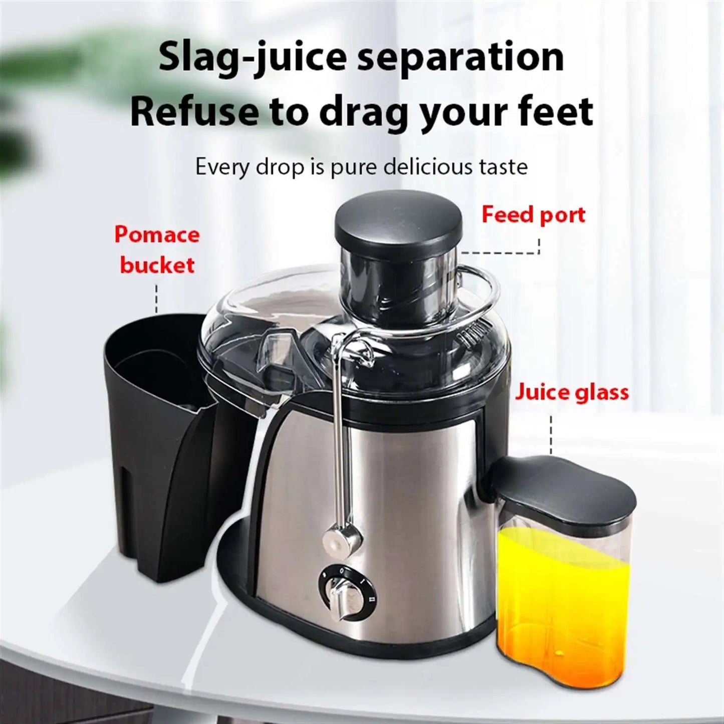 400W Juicer Machine,22000RPM Juicer with 3-inch Big Mouth for Whole Fruits and Veg,Juice Extractor with 2 Speeds,Easy to Clean.