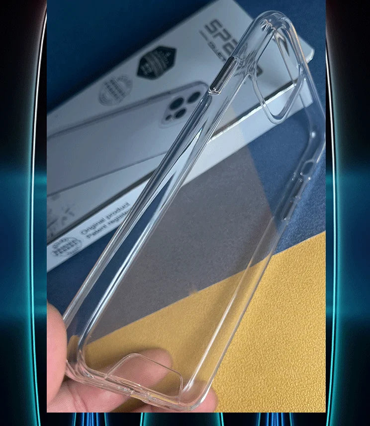 Clear Transparent Case For iPhone 11 Case for iPhone 11 pro max Cover Anti drop hard half pack for iPhone 11 pro Cases.