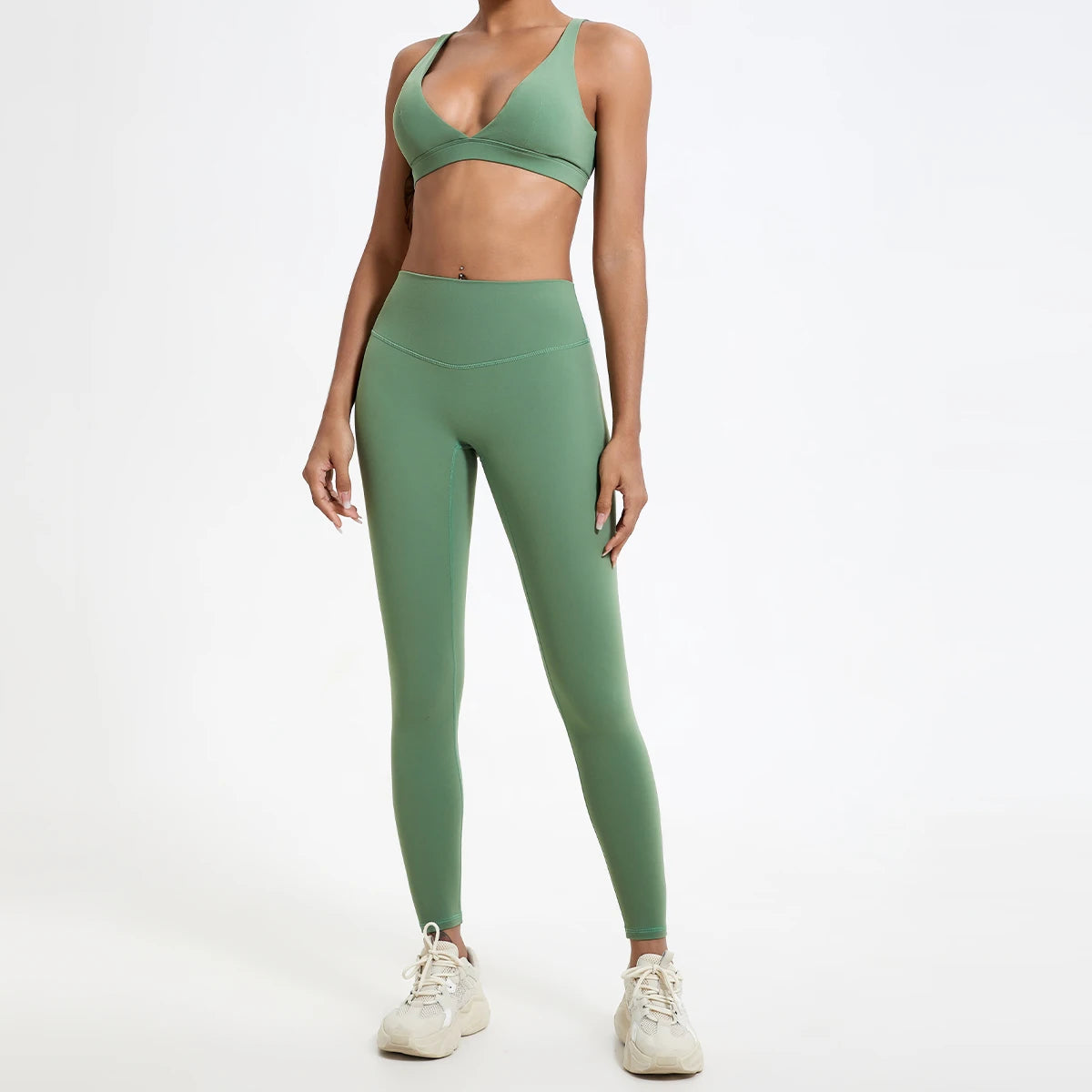 Hearuisavy Super Soft Fabrics High Waist Leggings Quick-Dry Gym Yoga Pants Running Workout Tights Push Up Sports Leggings Women