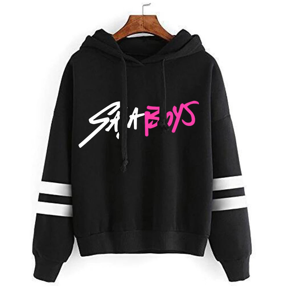 Kpop Demon Hunters Anime Hoodie Woman Clothing Saja Boys Cosplay Cartoon Graphic Sweatshirts Y2k Daily Casual Hooded Pullovers.