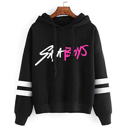 Kpop Demon Hunters Anime Hoodie Woman Clothing Saja Boys Cosplay Cartoon Graphic Sweatshirts Y2k Daily Casual Hooded Pullovers.