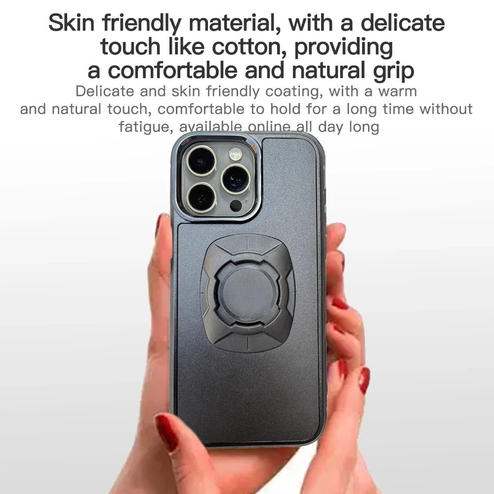 Twsit Lock Phone Case Holder MotorCycle Bicycle iPhone case Quick Lock Fit for Quad System Phone Mount/Holder 14 15 16 Pro Max.