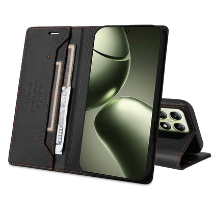 Leather Phone Case for Xiaomi Mi 14T 13T 12T 11T Pro Magnetic Flip Wallet for Mi Poco X7 X6 X5 F6 M6 Pro X3 F3 Card Wallet Cover.