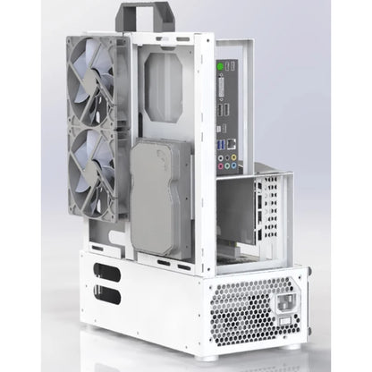 Open Type Computer Case Frame  Vertical Chassis Shelf ATX MOD DIY Desktop Gaming Gamer PC Cabinet Tower Gaming Support ATX/ MATX.