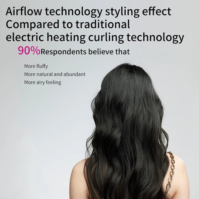 SenCiciMen X9 Multi Hair Styler Curling Iron Hair Hot Air Brush Curling Barrel Hair Dryer Salon Professional Curly Hair Styler.