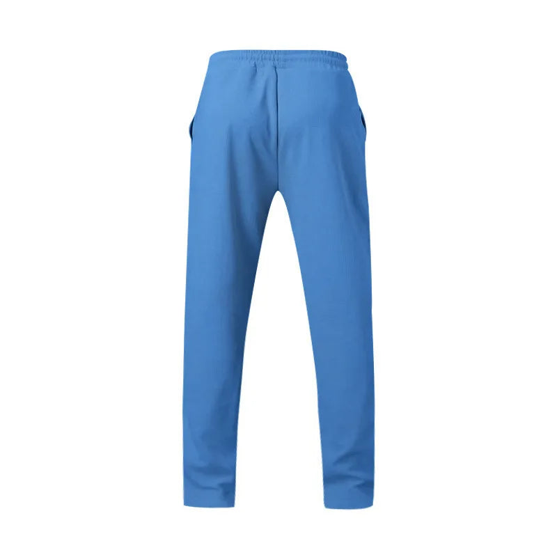 Cross-border spring and autumn thin men's sports and leisure drawstring loose jogging trend trousers sweatpants