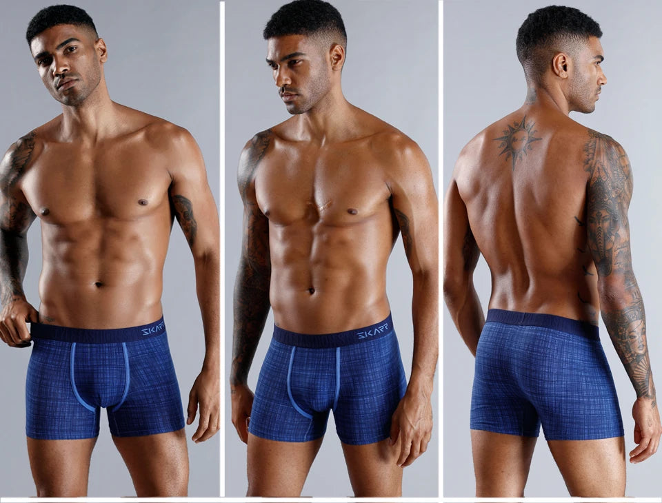5 stücke baumwolle boxershorts männer höschen benutzerdefinierte männer unterhosen sexy herren boxer unterwäsche für mann drucken homme boxershorts calecon