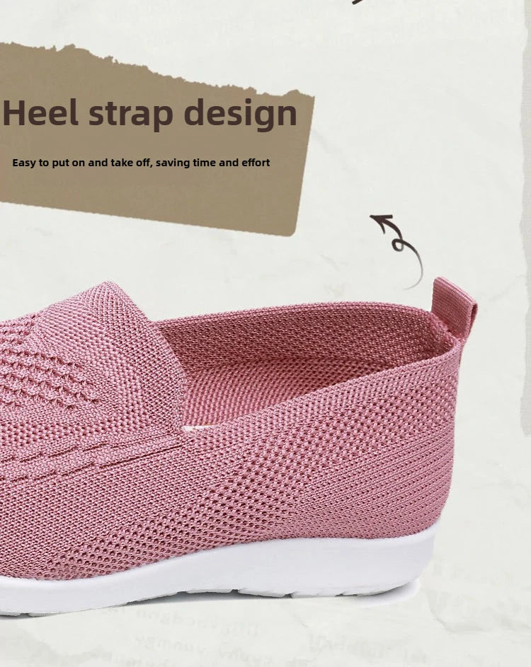 Women's Shoes Spring Summer Casual Breathable Chunky Sole Flat cheap shoes clearance.