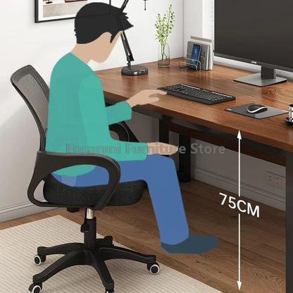 Robuster Büroschreibtisch im Industriestil mit Stahlrahmen, 39 x 23 Zoll, breiter Tisch für das Schreiben von Gaming, moderne Arbeits-Computertische