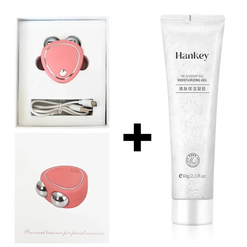 NEW Face Lifting Machine Facial Massager Microcurrent Roller Skin Tightening Rejuvenation Beauty Charging Face Anti Wrinkle.