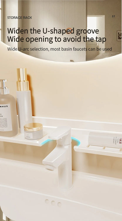 Badezimmerregal, Badezimmerregal, Toilettenlagerregal, Toilette, Küchenraum, Aluminium, zum Aufhängen an der Wand, stanzfreies Regal