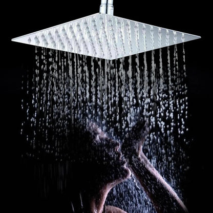40CM Square Shower Head, Rain Shower Head, Universal Large Shower Head for Bathrooms, Homes, Hotels, Bathing Centers