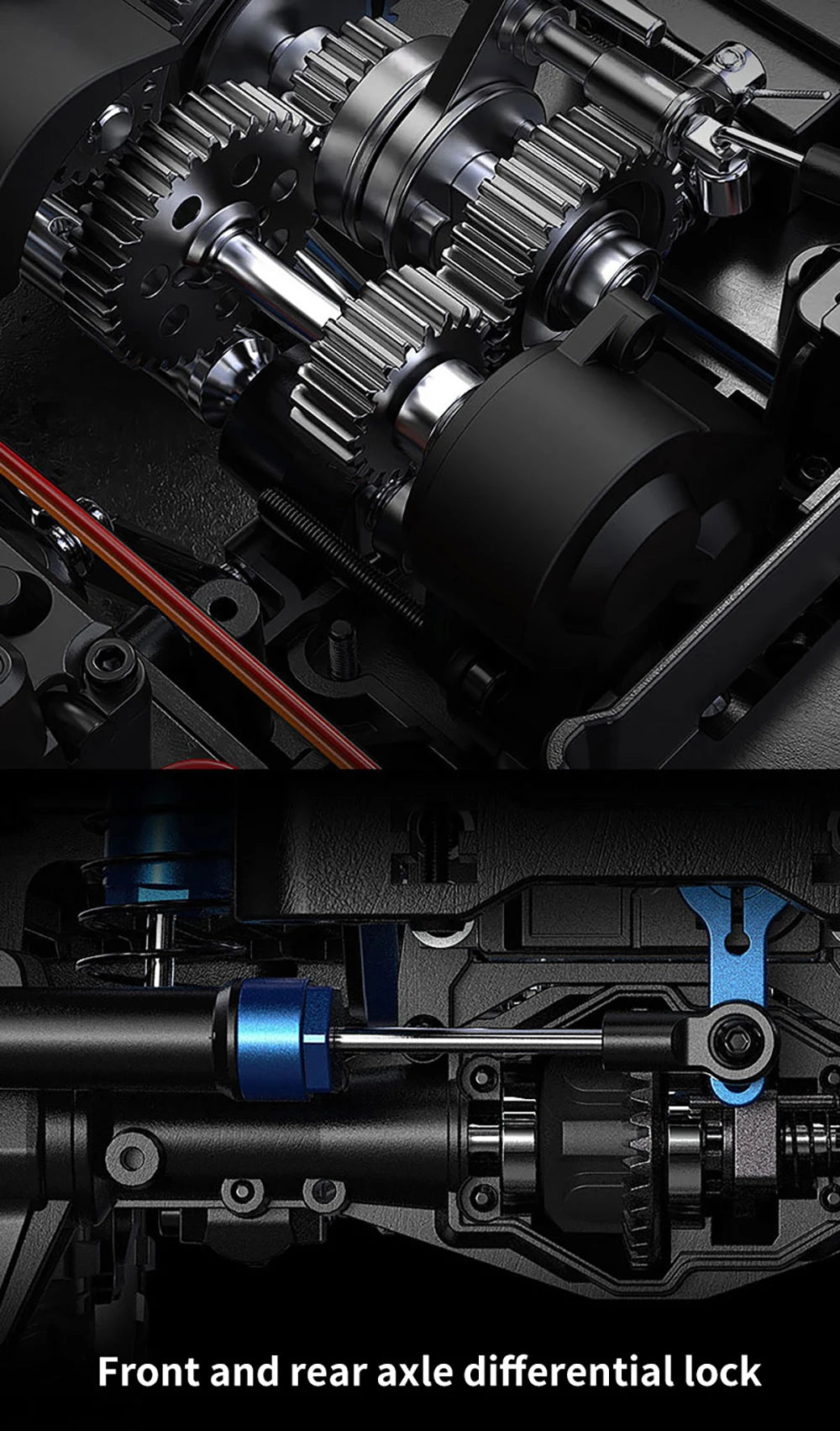 MJX in stock 1:8 Foc Westward H8h Defender Brushless 3s Off-road Differential Lock Remote Control Climbing Model Car Toy Gift.