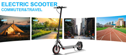 JUICEASE TUYA/TX01 Scooter Electric Scooter for Adults 8.5 Inch Tire Portable Lighting Cruise Control Escooter 350W 5-30KM Range.