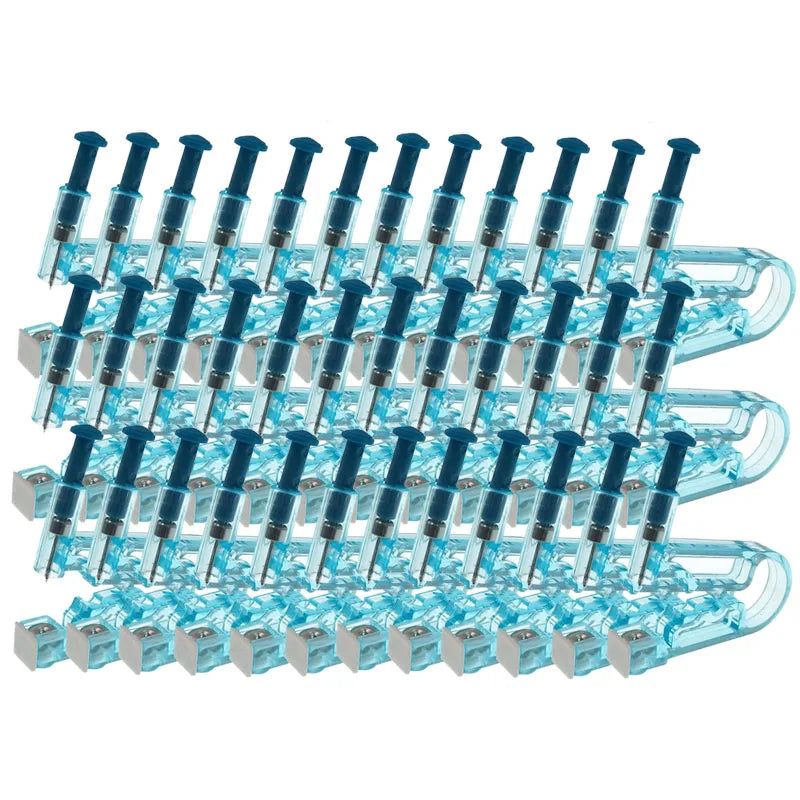 Disposable Safety Ear Piercing Gun 1/50Pcs Asepsis Healthy Ear Studs Piercer Tool No Pain Sterile Body Ear Nose Lip Piercing Kit.
