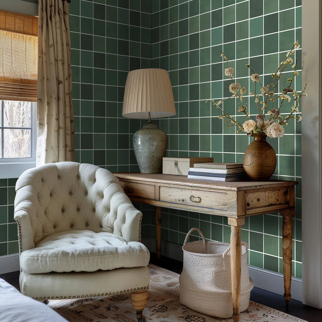 10Pcs PVC Square Peel and Stick Wall Panels, Living Room Decorative Wall Panels, Waterproof and Easy to Install, Bathroom