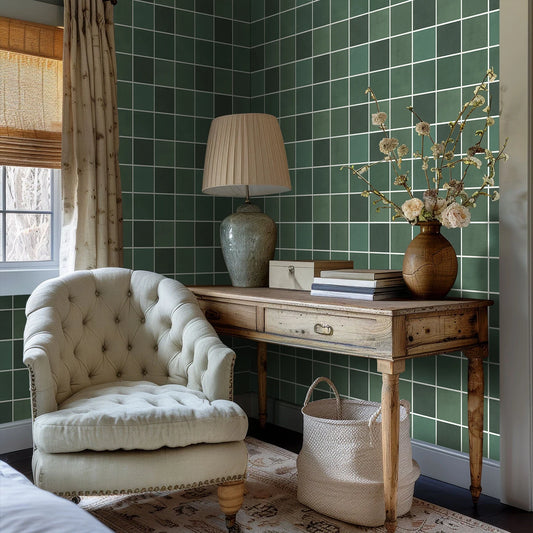 10Pcs PVC Square Peel and Stick Wall Panels, Living Room Decorative Wall Panels, Waterproof and Easy to Install, Bathroom