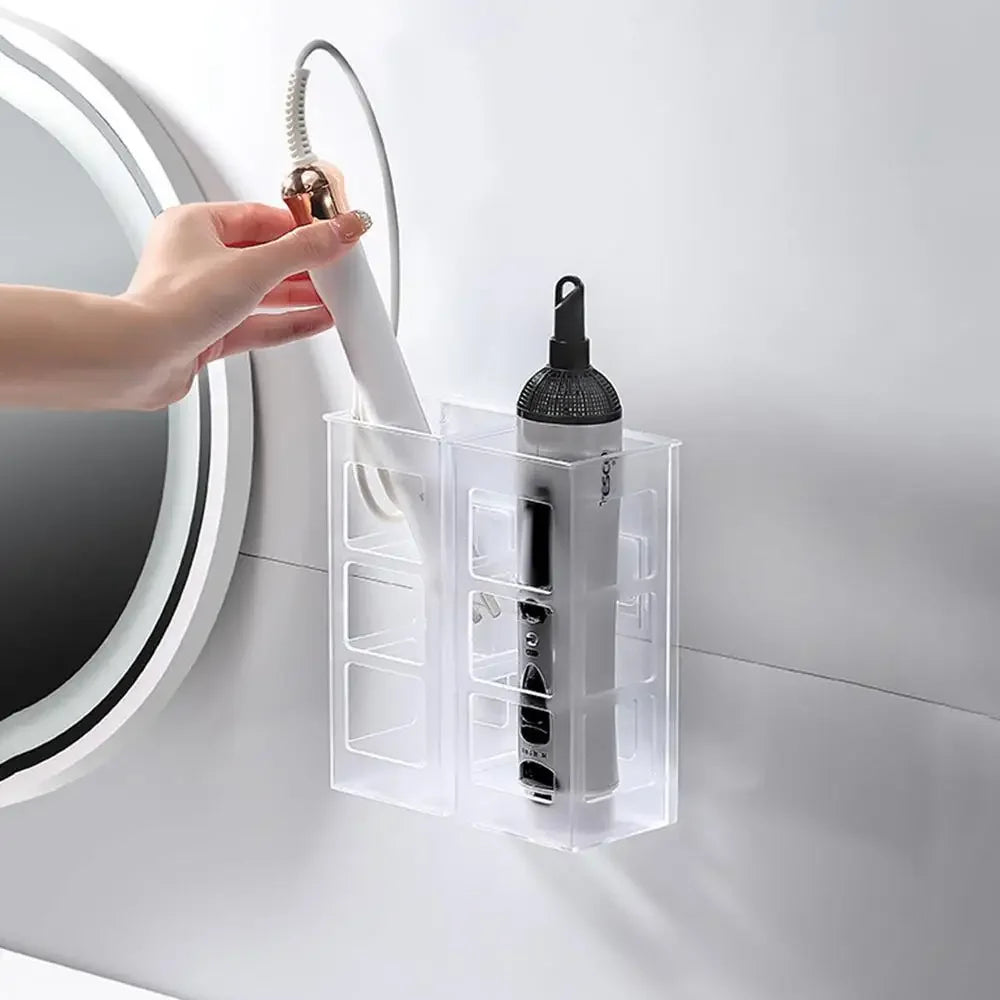 Haar werkzeug Organizer Wand bürsten halter verwenden punsch freie Hüften p/s multifunktion ale Organizer Rack morden Badezimmer regale