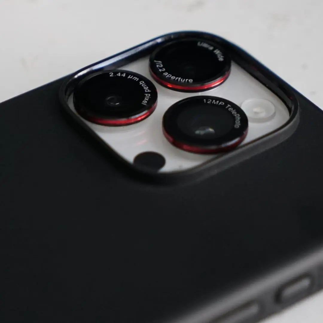 Black Red Metal Glass Camera Lens Protector Cover For iPhone 17 Air 16e 16 E 15 Pro Max 14 Plus 13 Mini 12 11 Phone Accessories.