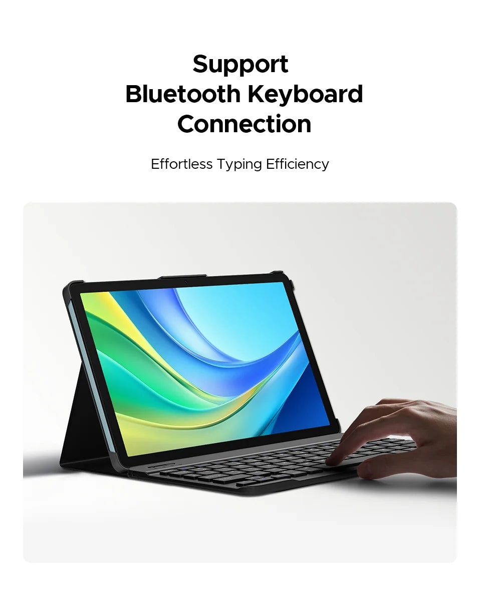 Doogee Tab A9 Pro+ Tablet Pc 11-Inch Android 15 30Gb Ram(6+24) 128Gb Rom 8580Mah Battery Widevine L1 Support Tablet Dual Speakers