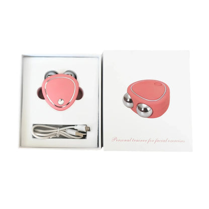 EMS Facial Massager Microcurrent Face Lifting Machine Roller Charging Facial Skin Rejuvenation Beauty Tightening Anti Wrinkle.